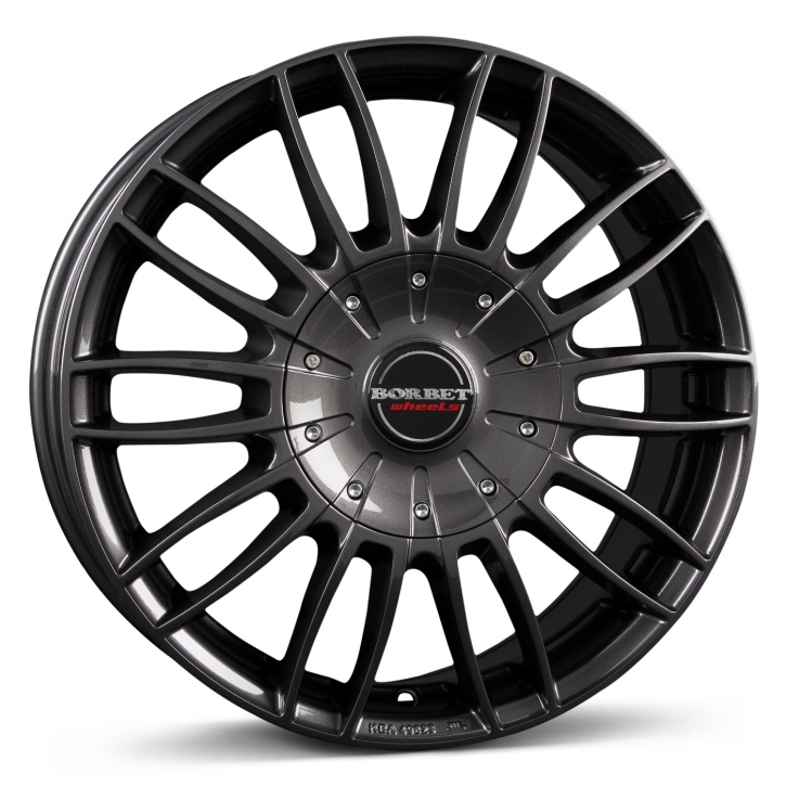 Borbet CW3-7518 7,5x18 6/130 ET 47 mistral anthracite glossy