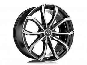 MSW 48 9x21 5/108 ET 48 GLOSS BLACK FULL POLISHED