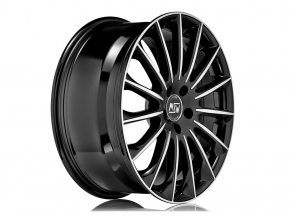MSW 30 8,5x18 5/114,3 ET 40 GLOSS BLACK FULL POLISHED
