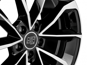 MSW 42 7,5x17 5/110 ET 35 GLOSS BLACK FULL POLISHED