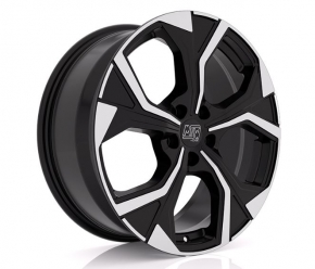 MSW 43 7,5x18 5/114,3 ET 45 GLOSS BLACK FULL POLISHED