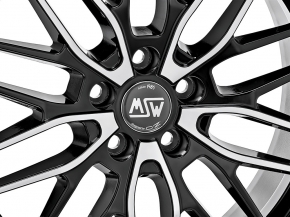 MSW 72 8x18 5/110 ET 40 GLOSS BLACK FULL POLISHED